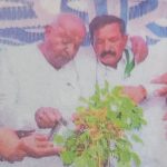 ರೈತರ ಕಷ್ಟಕ್ಕೆ ಸ್ಪಂದಿಸಲು ಜೆಡಿಎಸ್ ಗೆ ಅಧಿಕಾರ ನೀಡಿ: ಮಾಜಿ ಪ್ರಧಾನಿ ಎಚ್ ಡಿ ದೇವೇಗೌಡ ಮನವಿ