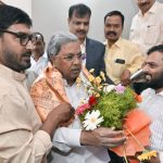 ಮೈಸೂರು ಜಿಲ್ಲಾ ಪತ್ರಕರ್ತರ ಸಂಘದಿಂದ  ಮುಖ್ಯಮಂತ್ರಿ ಸಿದ್ದರಾಮಯ್ಯ ಅವರಿಗೆ ಸನ್ಮಾನ 