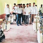 ಬದನವಾಳು ಗ್ರಾಮದ ಖಾದಿ ಗ್ರಾಮೋದ್ಯೋಗ ಕೇಂದ್ರಕ್ಕೆ ಶಾಸಕ ದರ್ಶನ್ ಧ್ರುವ ನಾರಾಯಣ್ ಭೇಟಿ ಸ್ಥಳ ಪರಿಶೀಲನೆ