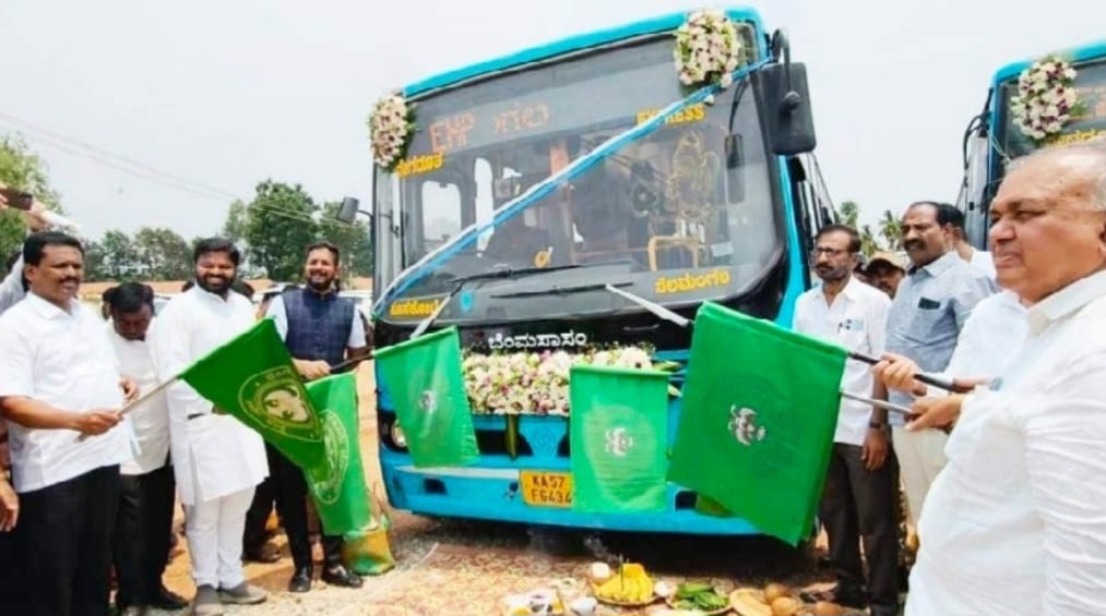 ಎಚ್.ಕ್ರಾಸ್, ಟಿನ್ ಫ್ಯಾಕ್ಟರಿ, ನೆಲಮಂಗಲದವರೆಗೆ ಬಿಎಂಟಿಸಿ ವೇಗದೂತ ಬಸ್ ಸಂಚಾರಕ್ಕೆ ಸಚಿವ ರಾಮಲಿಂಗಾರೆಡ್ಡಿ ಚಾಲನೆ