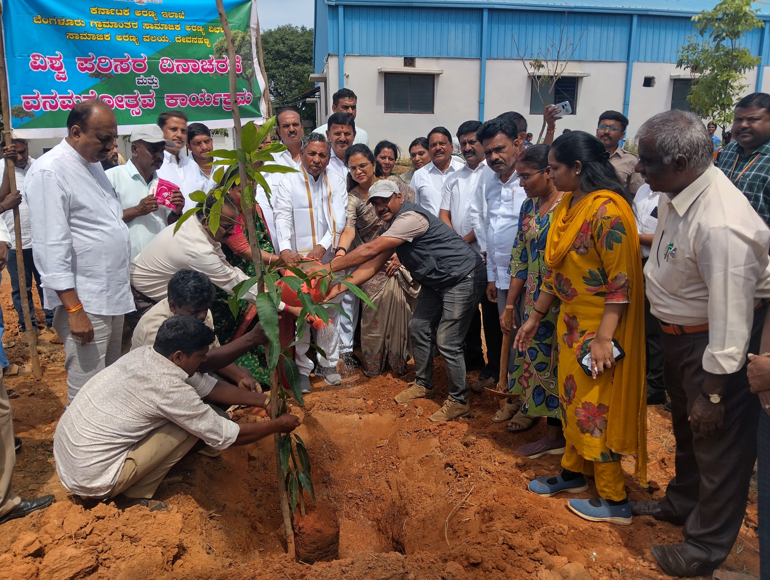 ಪರಿಸರ ಸಮತೋಲನ ಕಾಪಾಡಿ :ಸಚಿವ ಕೆ ಹೆಚ್ ಮುನಿಯಪ್ಪ 