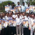 ಶಾಸಕ ಆರ್ ಕೃಷ್ಣಮೂರ್ತಿ ಅವರಿಗೆ ಸಚಿವ ಸ್ಥಾನಕ್ಕೆ ಆಗ್ರಹಿಸಿ ಕಾಂಗ್ರೆಸ್ ಕಾರ್ಯಕರ್ತರಿಂದ ಪ್ರತಿಭಟನೆ