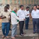 ವೀರಾಪುರ ರೈಲ್ವೆ ಅಂಡರ್‌ಪಾಸ್ ಸ್ಥಳಕ್ಕೆ ಭೇಟಿ ನೀಡಿ ಪರಿಶೀಲಿಸಿ ಶಾಶ್ವತ ಪರಿಹಾರಕ್ಕೆ ಸೂಚನೆ : ಶಾಸಕ ಬಿ.ಎನ್.ರವಿಕುಮಾ‌ರ್