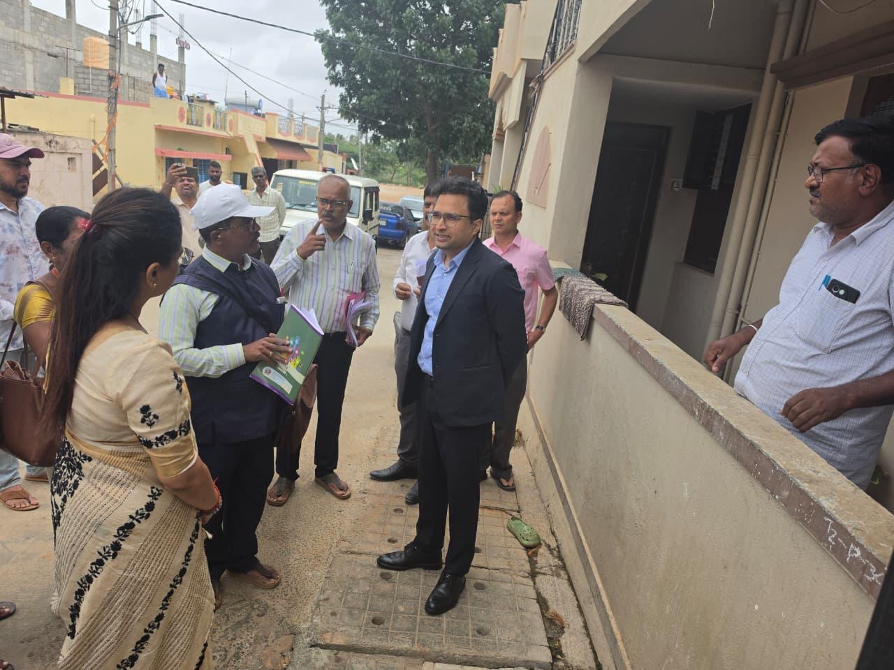 ಕೇಂದ್ರ ಉಪ ಚುನಾವಣಾ ಆಯುಕ್ತ ಸಂಜಯ್ ಕುಮಾರ್  ಎಸ್ಐಆರ್ ಪ್ರಕ್ರಿಯೆ ಖುದ್ದು ಪರಿಶೀಲನೆ