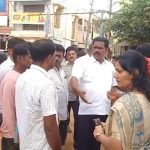 ನಗರದ ವಾಸವಿ ರಸ್ತೆಯ ಕಾಮಗಾರಿ ವಿಳಂಬಕ್ಕೆ ಬೇಸರ, ಶೀಘ್ರವಾಗಿ ಮುಗಿಸಿ : ಶಾಸಕ ಬಿ.ಎನ್.ರವಿಕುಮಾ‌ರ್ 