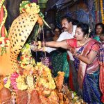 ಶ್ರೀ ಅಮ್ಮನಾಗಮ್ಮ ದೇವಾಲಯದಲ್ಲಿ ನಾಗರಪಂಚಮಿ ಹಬ್ಬ, ಭಕ್ತಾಧಿಗಳಿಂದ ಹಾಲಿನ ಅಭಿಷೇಕ