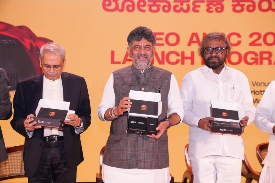 ಸಿಎಂ ಡಿ.ಕೆ.ಶಿವಕುಮಾರ್ ಅವರಿಂದ KEO AI PC – 2026 ಲೋಕಾರ್ಪಣೆ