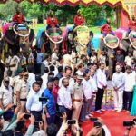 ಮೈಸೂರು ದಸರಾ ಗಜ ಪಯಣಕ್ಕೆ ಅದ್ದೂರಿಯಾಗಿ ಚಾಲನೆ ನೀಡಿದ ಸಚಿವ ಡಾ .ಯತೀಂದ್ರ ಸಿದ್ರಾಮಯ್ಯ 
