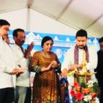 ನಂಜನಗೂಡಿನ ಶ್ರೀಕಂಠೇಶ್ವರ ದೇವಸ್ಥಾನದ ಆವರಣದಲ್ಲಿ ನಾಡಹಬ್ಬ ಮೈಸೂರು ದಸರಾ ಮಹೋತ್ಸವ ಕಾರ್ಯಕ್ರಮಗಳಿಗೆ ಶಾಸಕ ದರ್ಶನ್ ಧ್ರುವ ನಾರಾಯಣ್ ಚಾಲನೆ