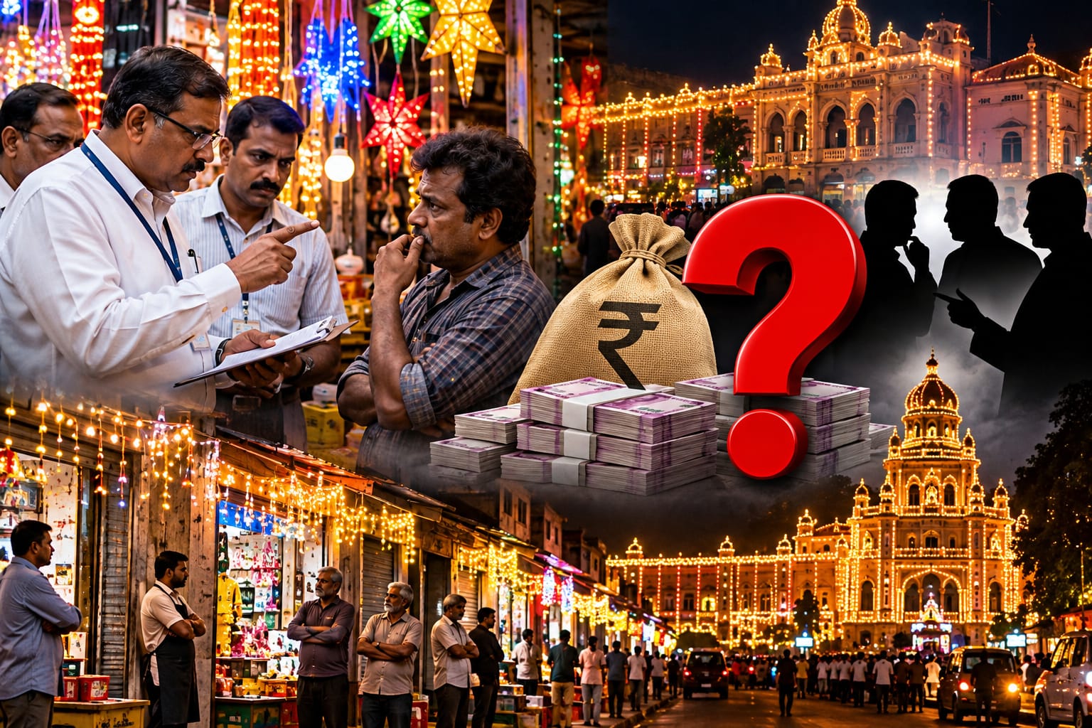 ವ್ಯಾಪಾರಸ್ಥರಿಗೆ ದಂಡದ ಎಚ್ಚರಿಕೆ: ₹2 ಕೋಟಿ ದಸರಾ ಅನುದಾನ ಏನಾಯಿತು?